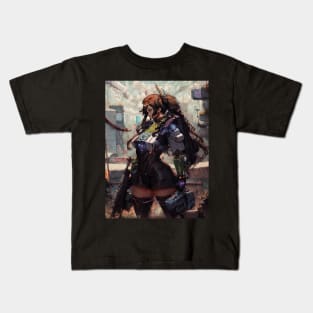 Cyber Girl Kids T-Shirt